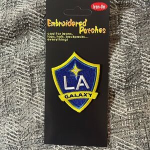 La Galaxy iron on patch
